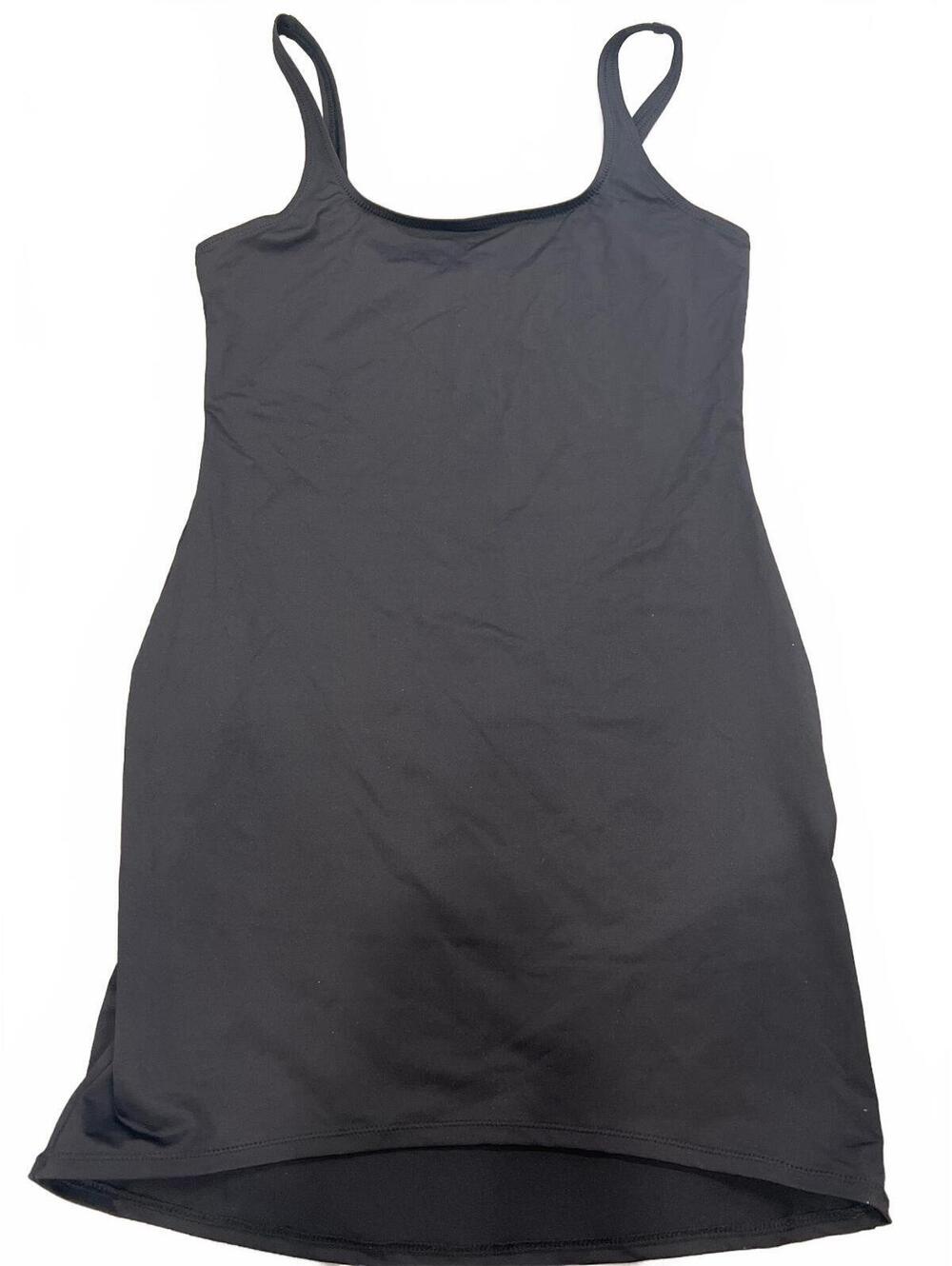 Skims Swim tank dress in Onyx